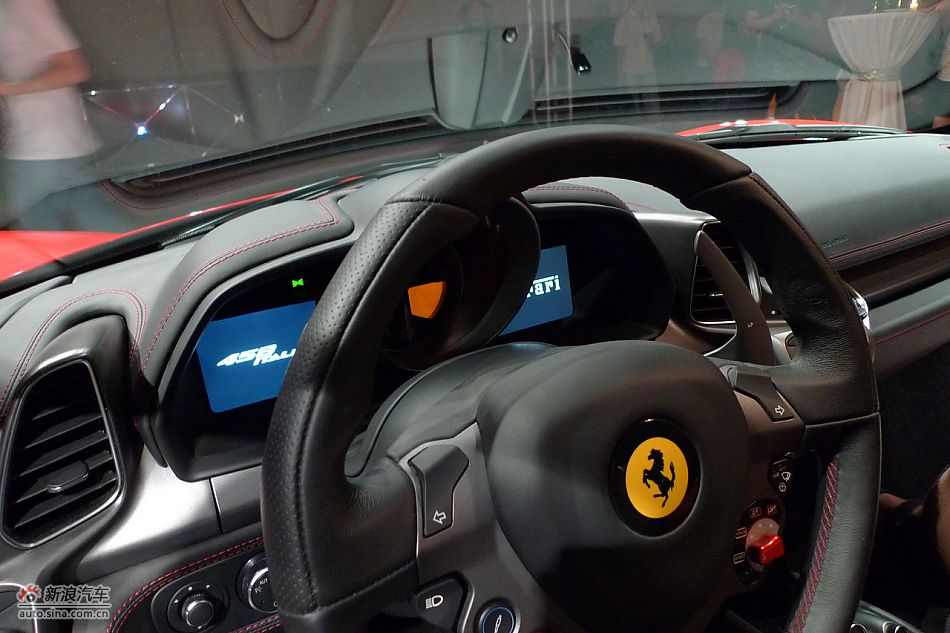 法拉利458ITALIA内饰及细节