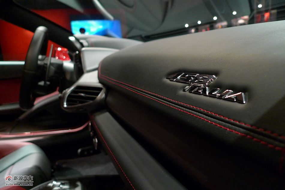 法拉利458ITALIA内饰及细节