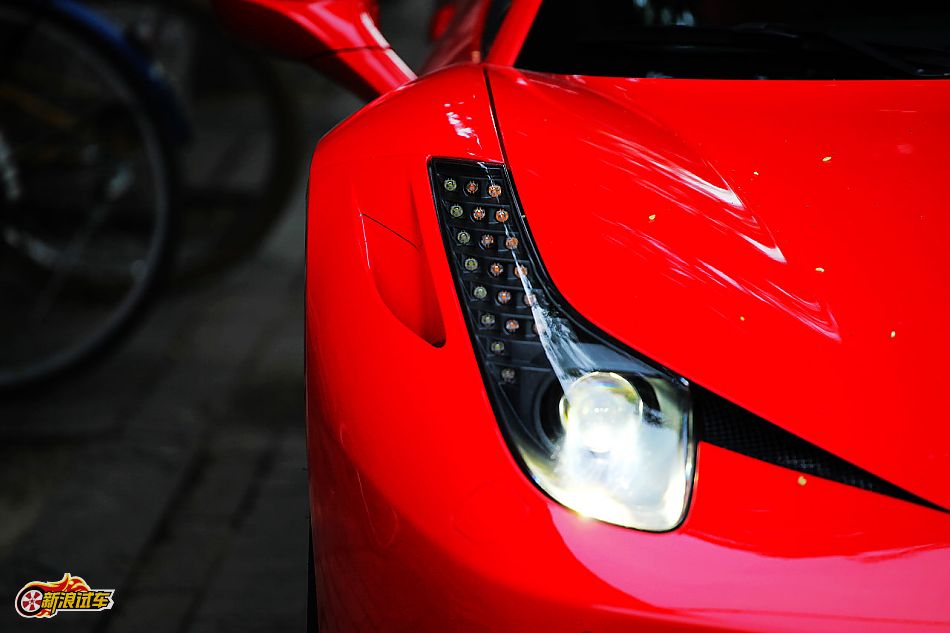 法拉利458 Italia外观细节