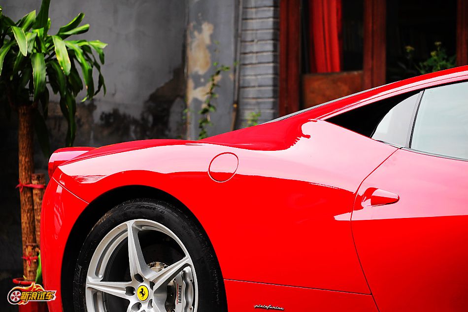 法拉利458 Italia外观细节