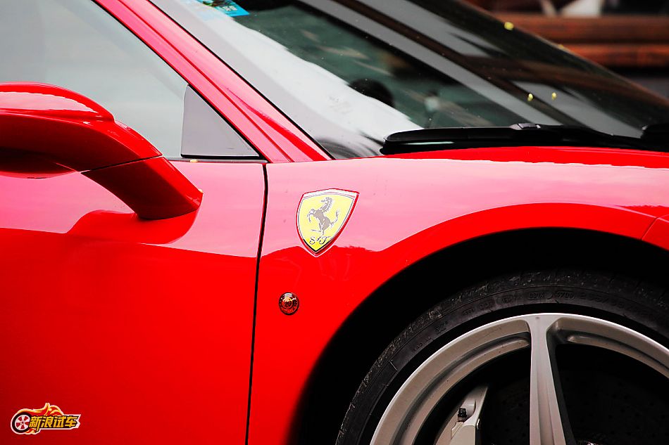 法拉利458 Italia外观细节