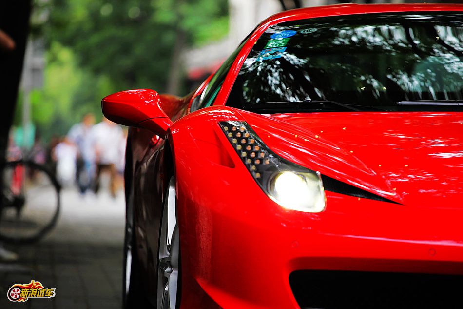 法拉利458 Italia外观细节