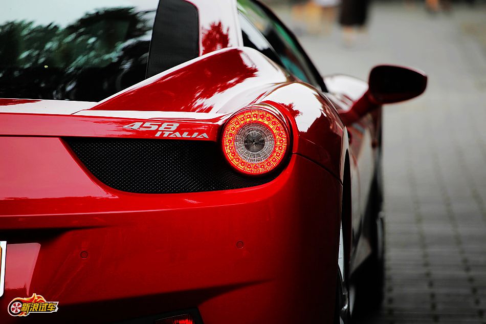 法拉利458 Italia外观细节