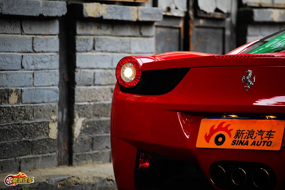 法拉利458 Italia外观细节