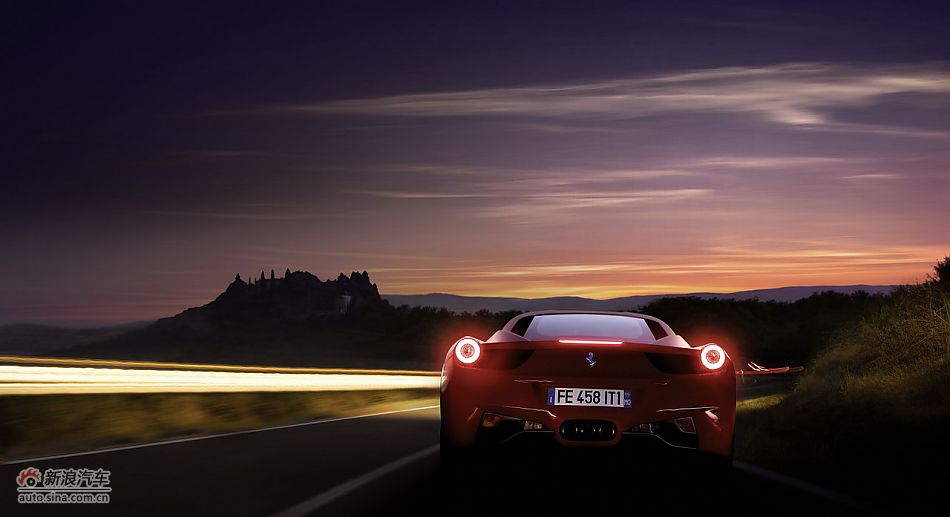法拉利458ITALIA外观及动态