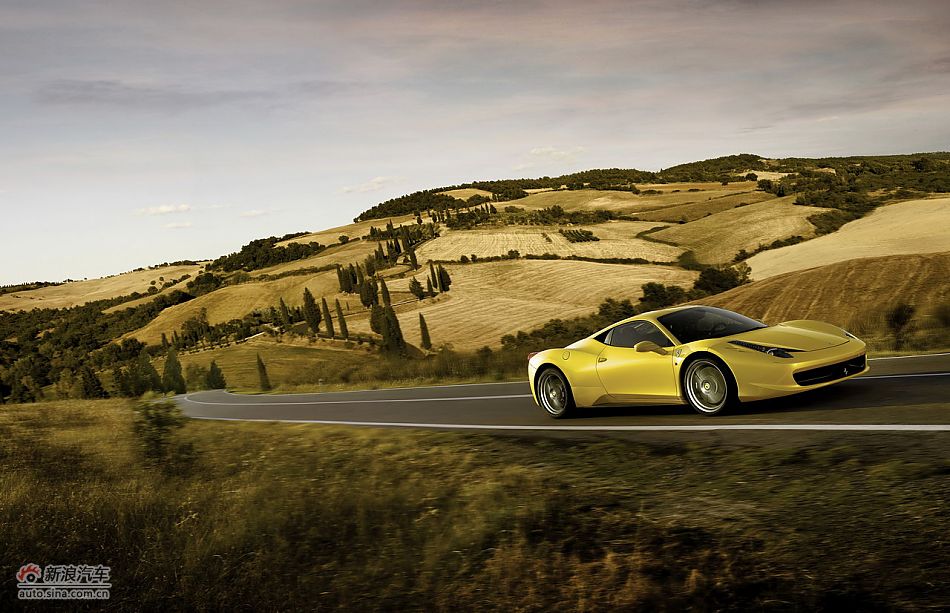 法拉利458ITALIA外观及动态