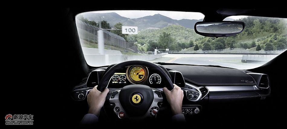 法拉利458ITALIA内饰及细节