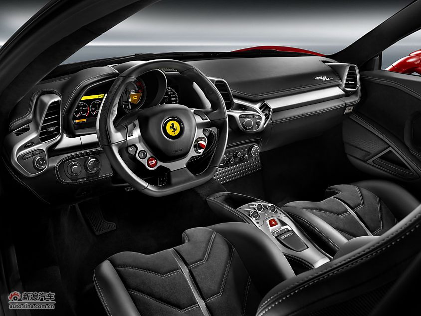 法拉利458ITALIA内饰及细节