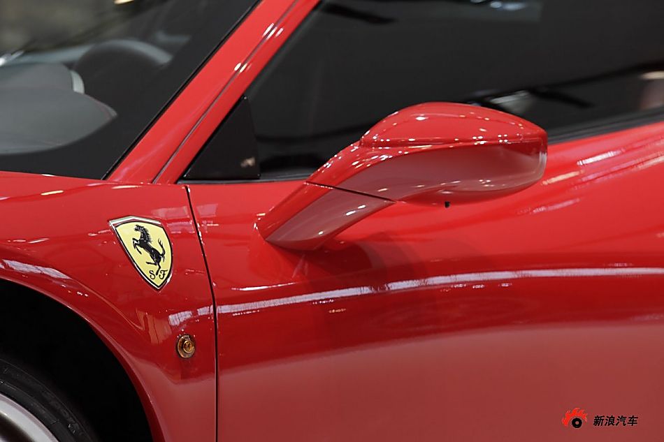法拉利458展台实拍