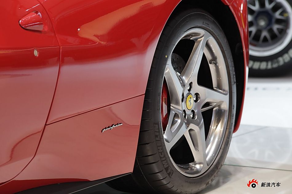 法拉利458展台实拍