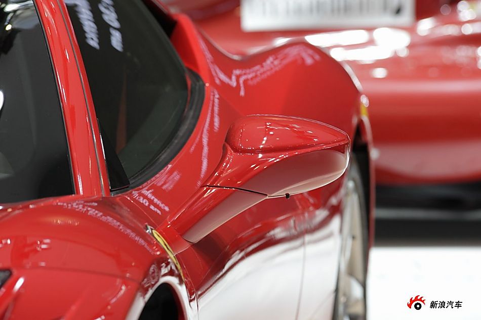 法拉利458展台实拍