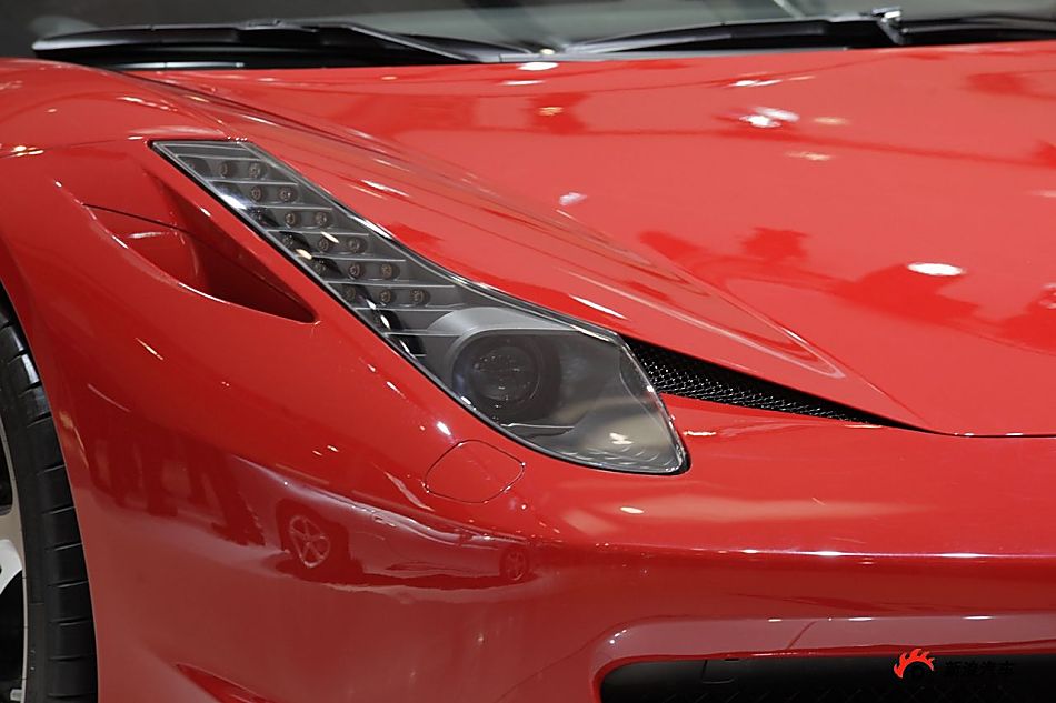 法拉利458展台实拍