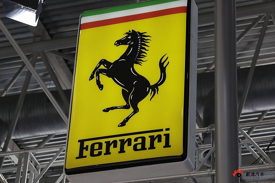 法拉利458展台实拍