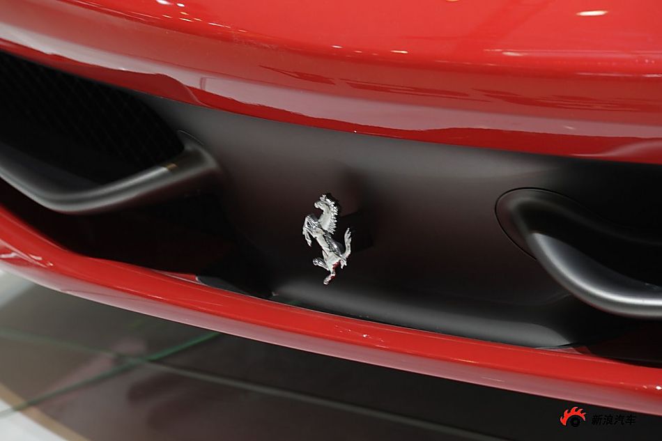 法拉利458展台实拍