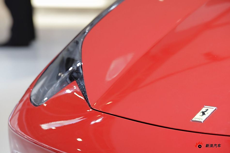 法拉利458展台实拍