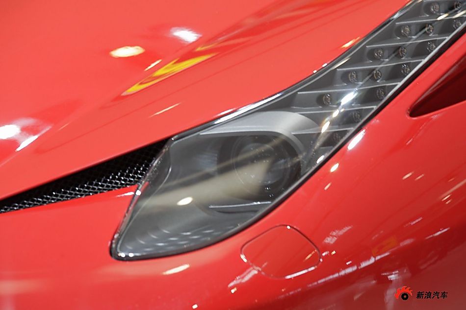 法拉利458展台实拍