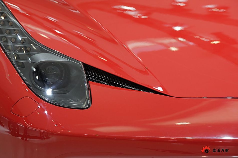 法拉利458展台实拍