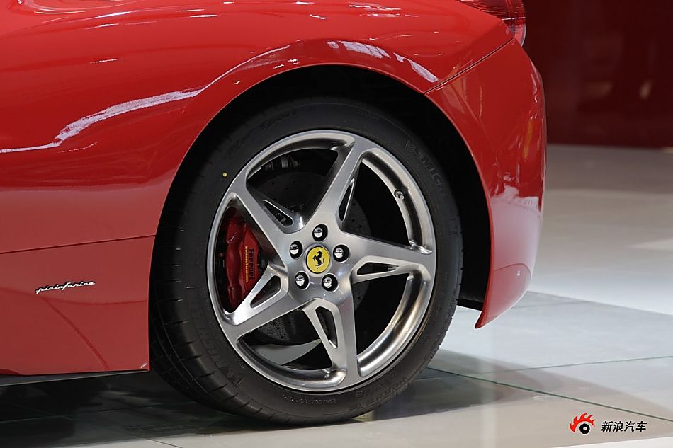 法拉利458展台实拍