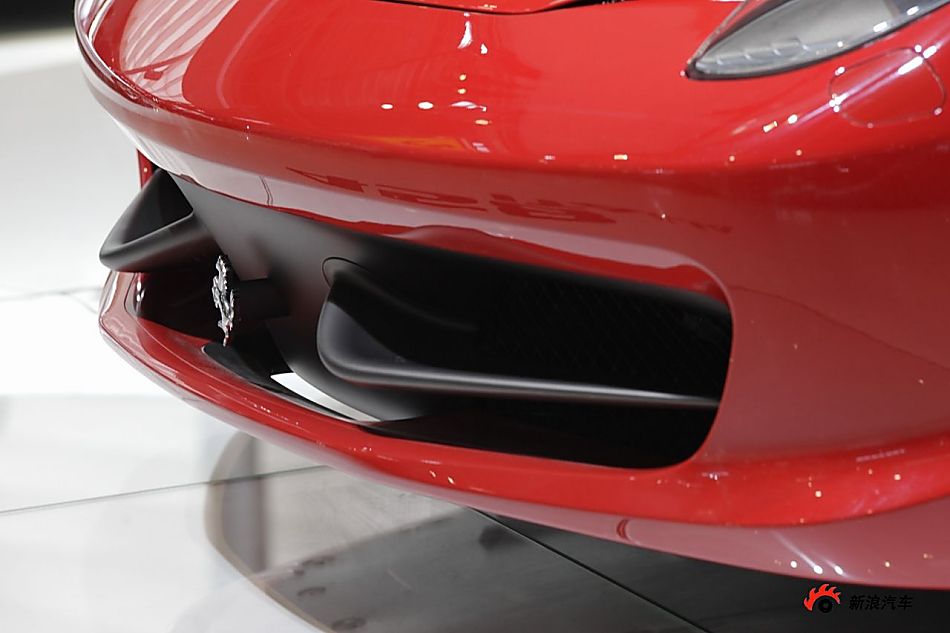 法拉利458展台实拍