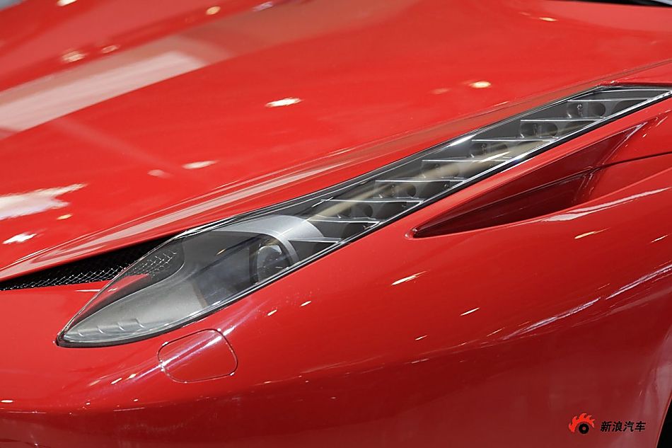 法拉利458展台实拍