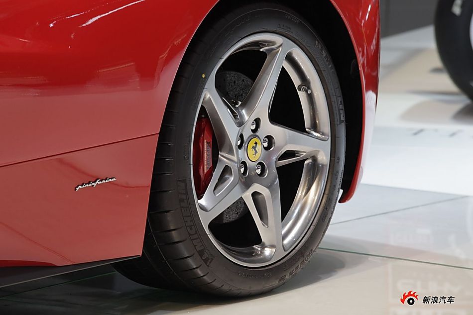 法拉利458展台实拍