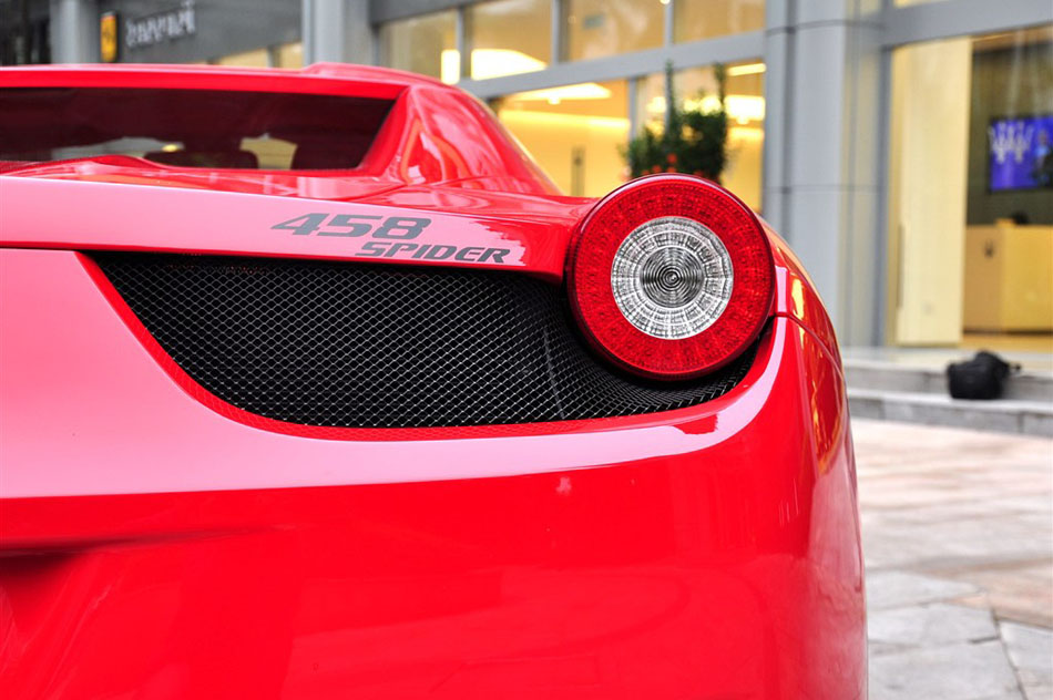 2013款 4.5 Spider 细节