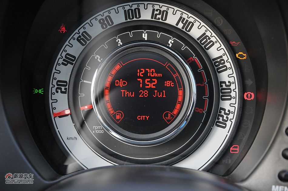 菲亚特500 GUCCI版-内饰配置