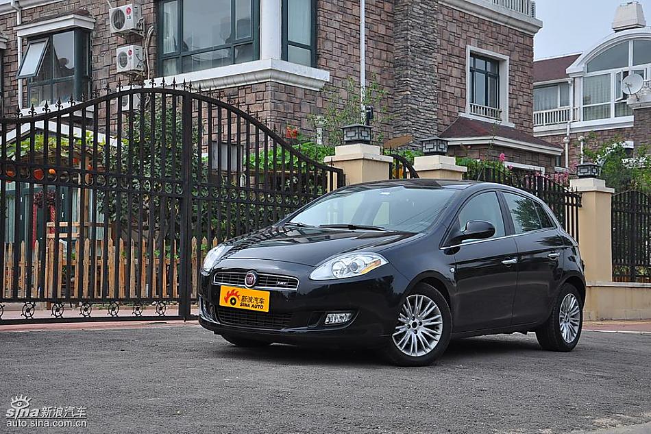 菲亚特Bravo博悦AMT试车实拍图 外观