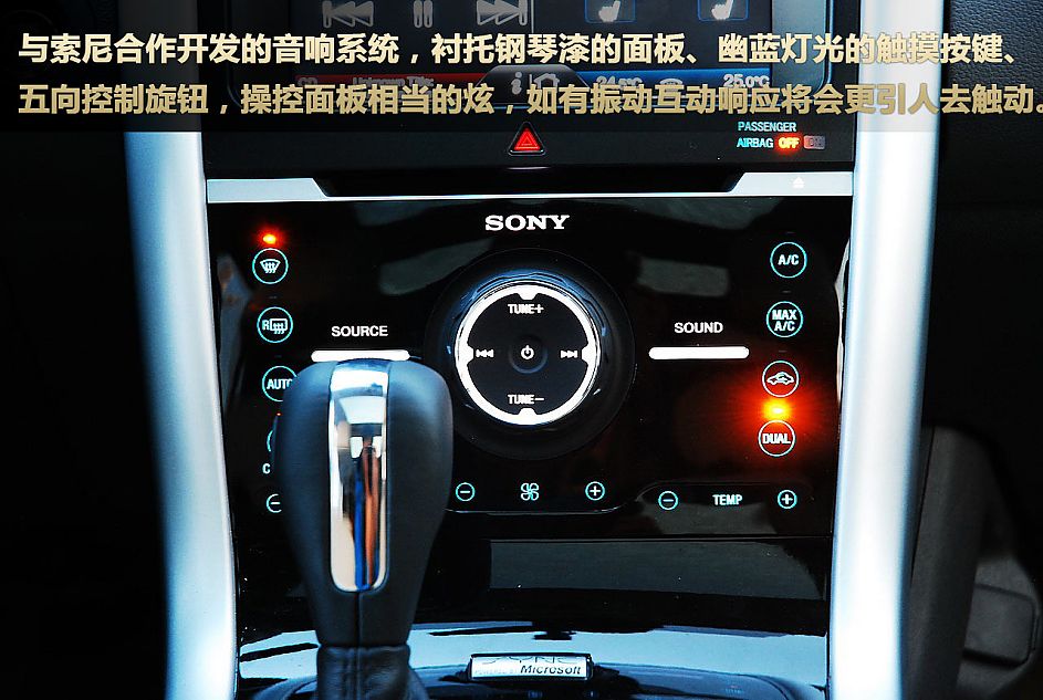 图解2011款福特锐界Edge