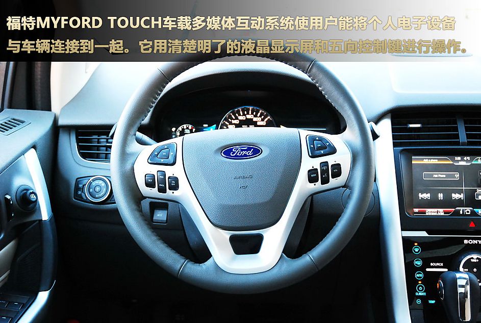 图解2011款福特锐界Edge