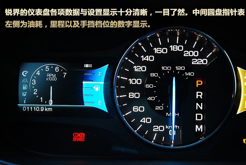 图解2011款福特锐界Edge