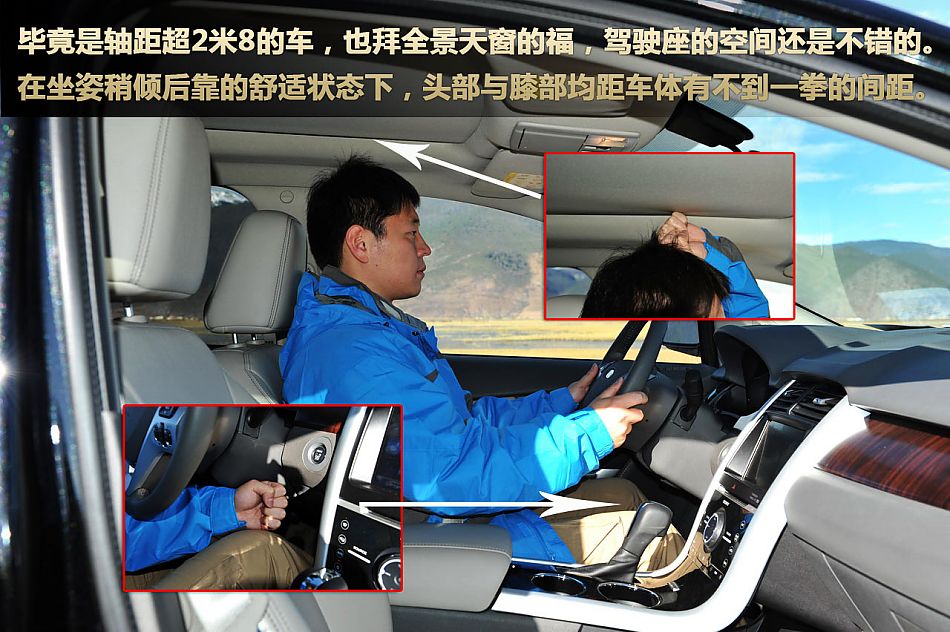 图解2011款福特锐界Edge