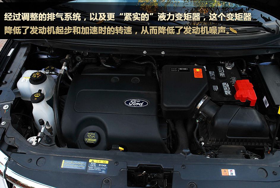 图解2011款福特锐界Edge