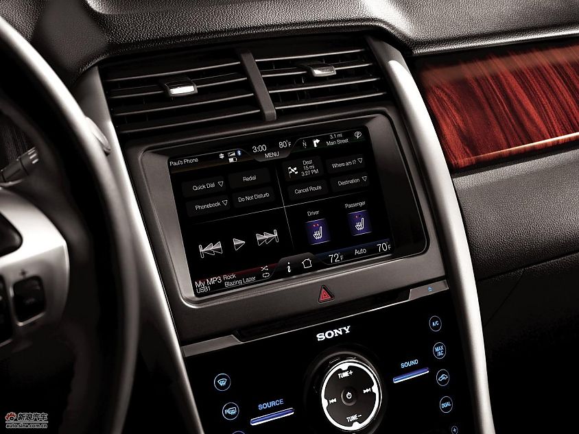 2011款福特Edge锐界内饰