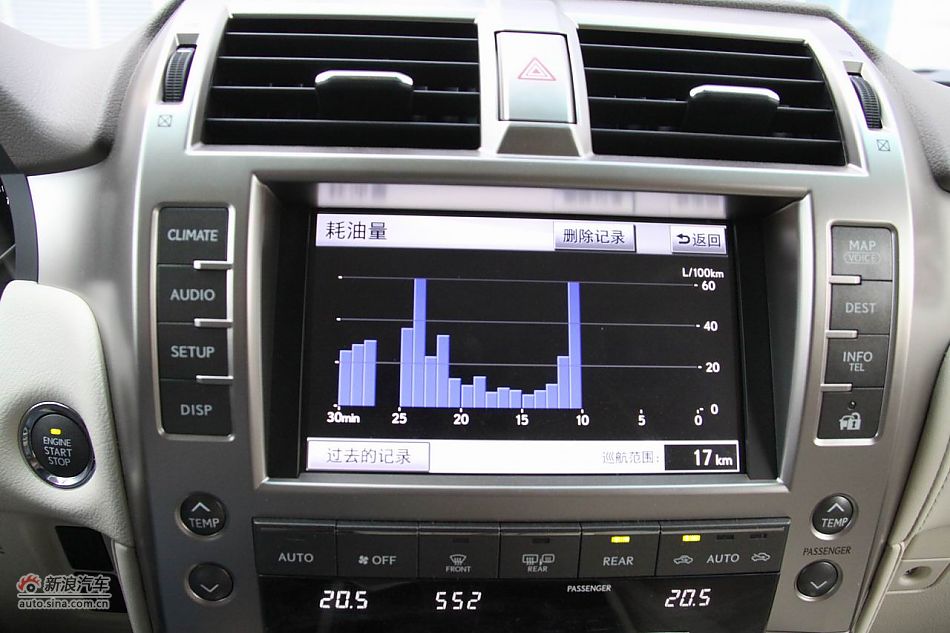 2010款雷克萨斯GX460内饰