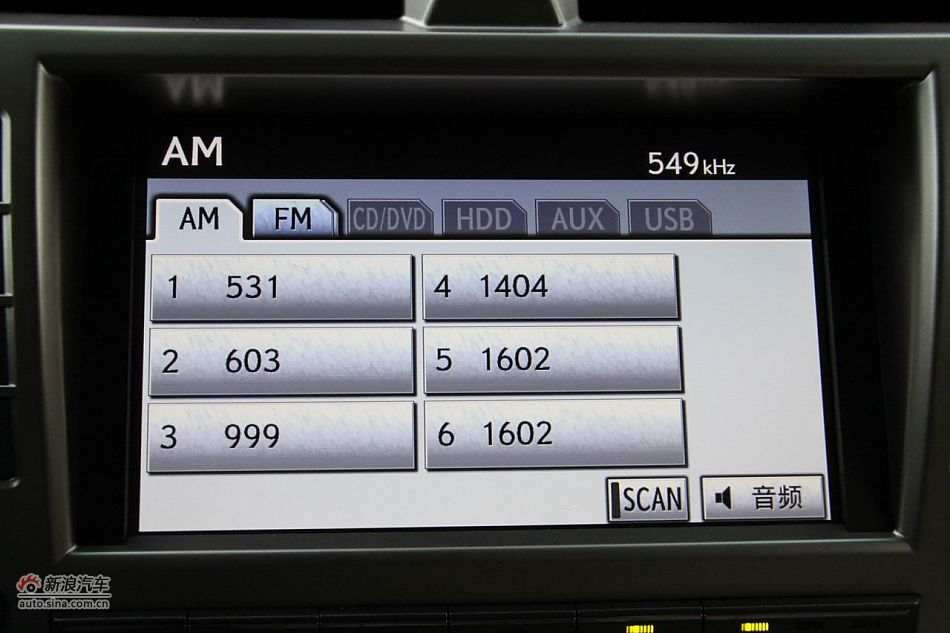 2010款雷克萨斯GX460内饰