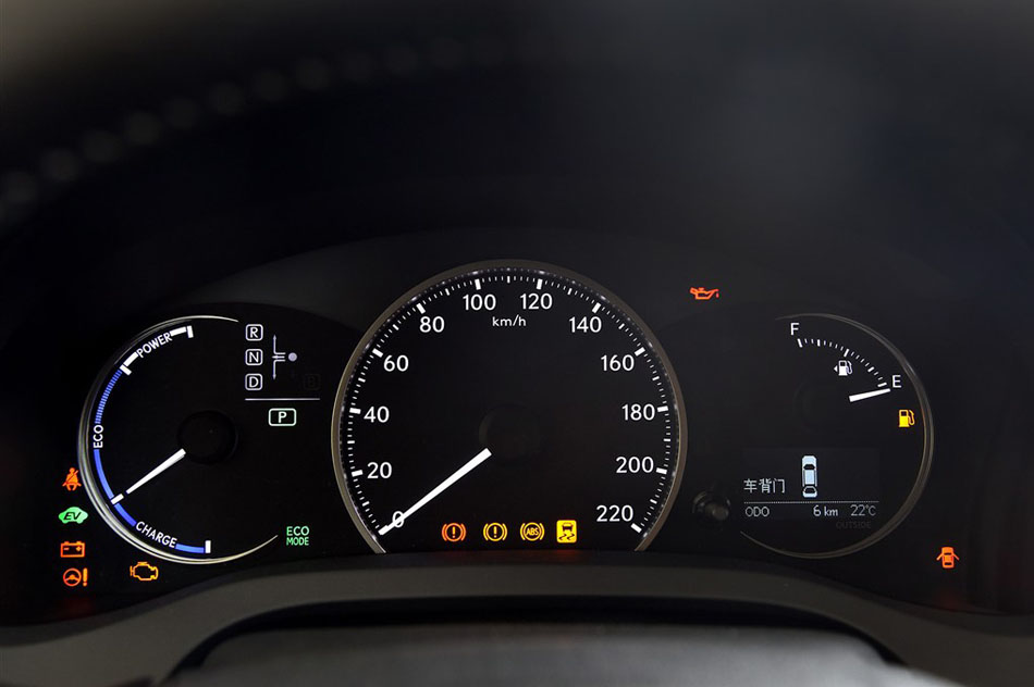 2015款 CT200h 暗夜骑士版 内饰