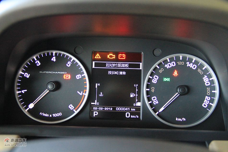 2012款揽胜运动版到店实拍