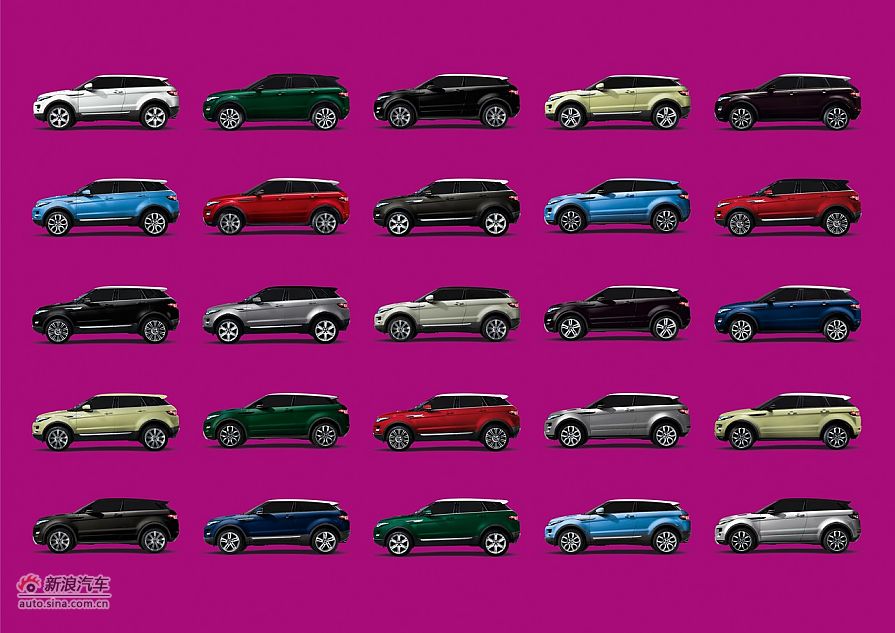 2011款揽胜极光官方图