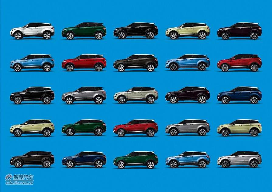 2011款揽胜极光官方图