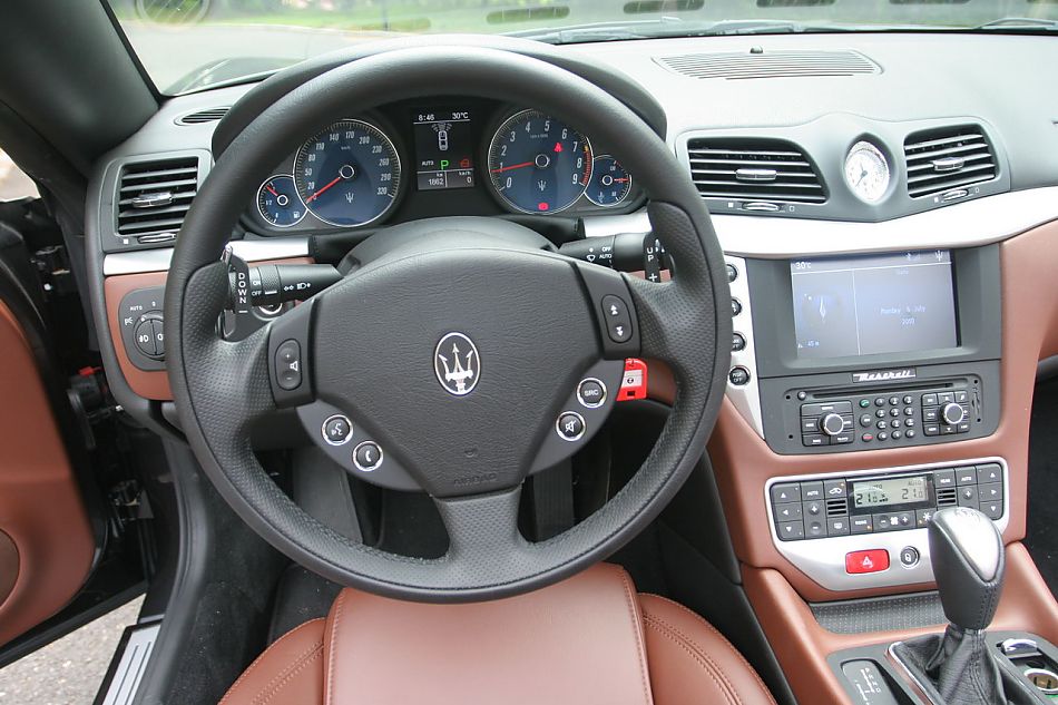 玛莎拉蒂GranCabrio内饰及细节