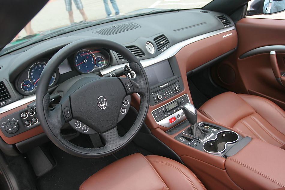 玛莎拉蒂GranCabrio内饰及细节