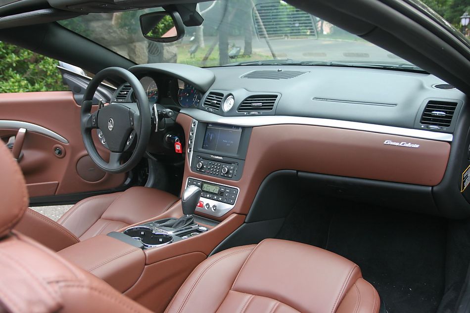 玛莎拉蒂GranCabrio内饰及细节
