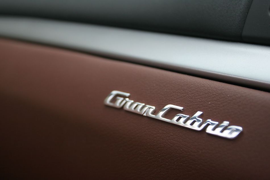 玛莎拉蒂GranCabrio内饰及细节