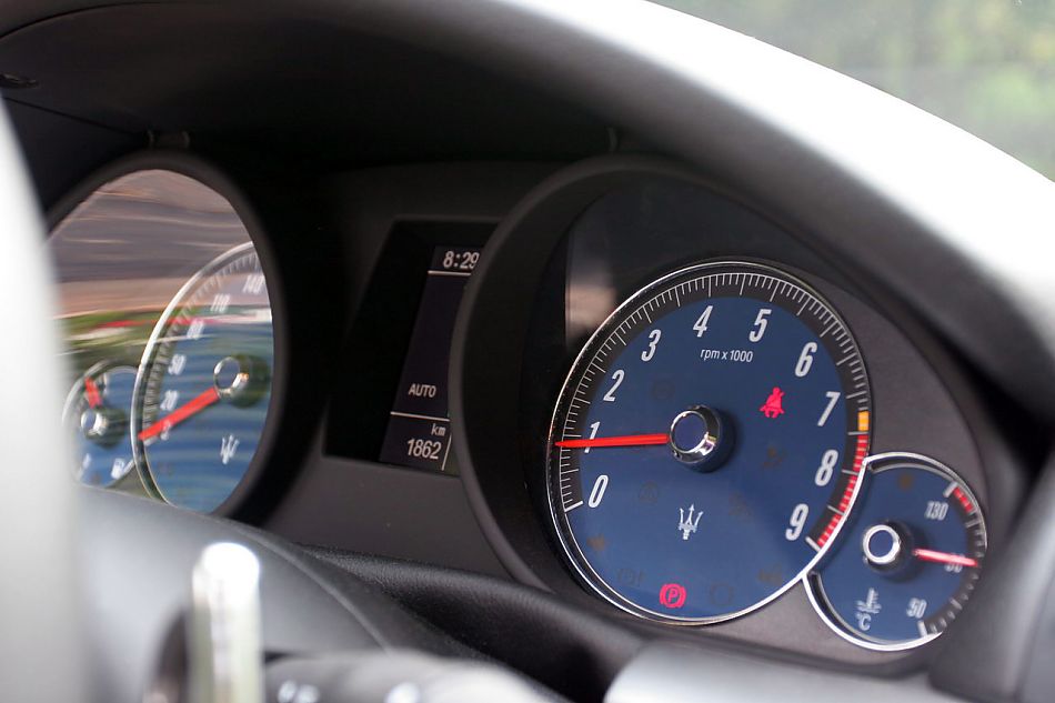 玛莎拉蒂GranCabrio内饰及细节