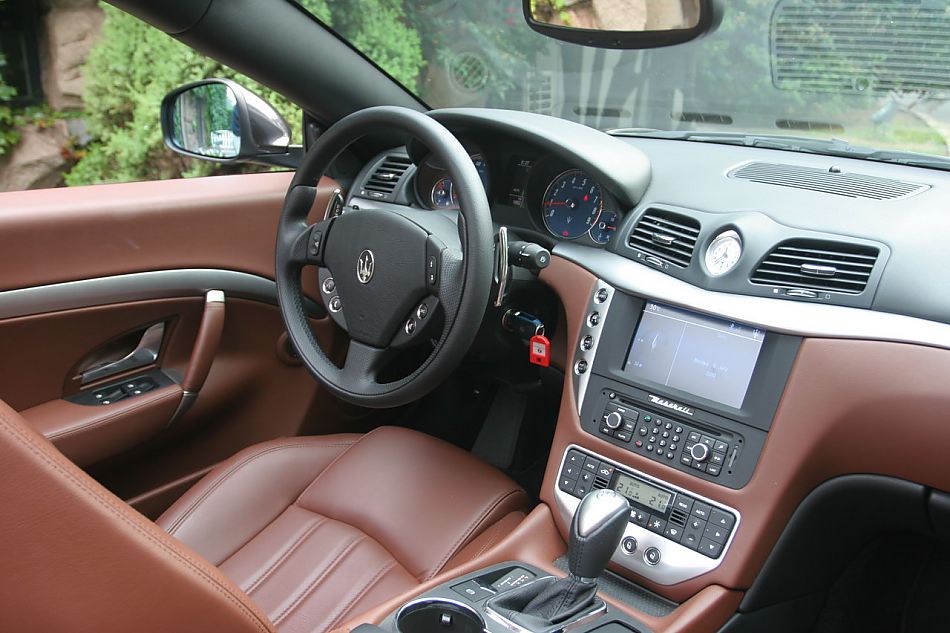 玛莎拉蒂GranCabrio内饰及细节