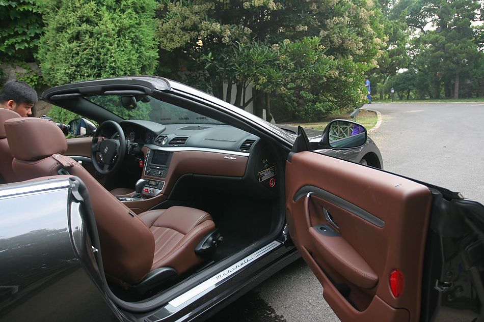 玛莎拉蒂GranCabrio内饰及细节