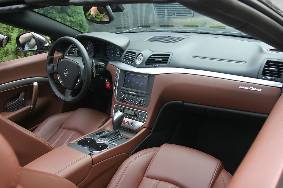 玛莎拉蒂GranCabrio内饰及细节