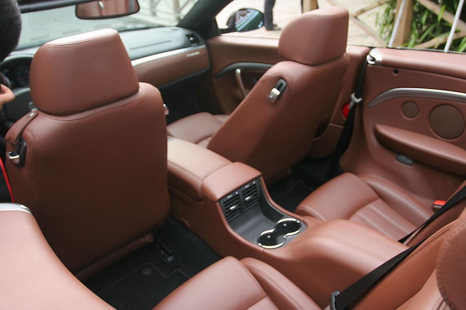 玛莎拉蒂GranCabrio内饰及细节