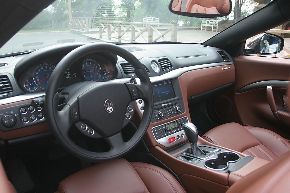 玛莎拉蒂GranCabrio内饰及细节